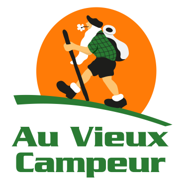 Logo au vieux campeur